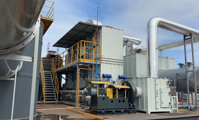 Dự án Bánh xe Zeolite + RTO ngành dệt may – Công ty Dệt may Deruiter Chiết Giang