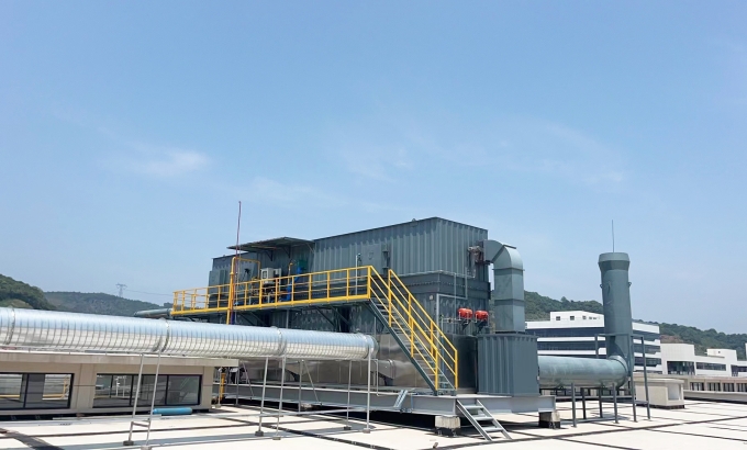 Dự án lò RTO xử lý khí thải hóa chất tổng hợp – Công ty Công nghệ SanTi Chiết Giang