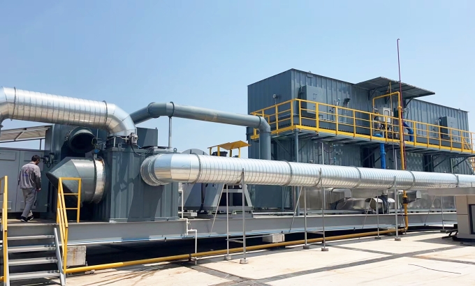 Dự án lò RTO xử lý khí thải hóa chất tổng hợp – Công ty Công nghệ SanTi Chiết Giang