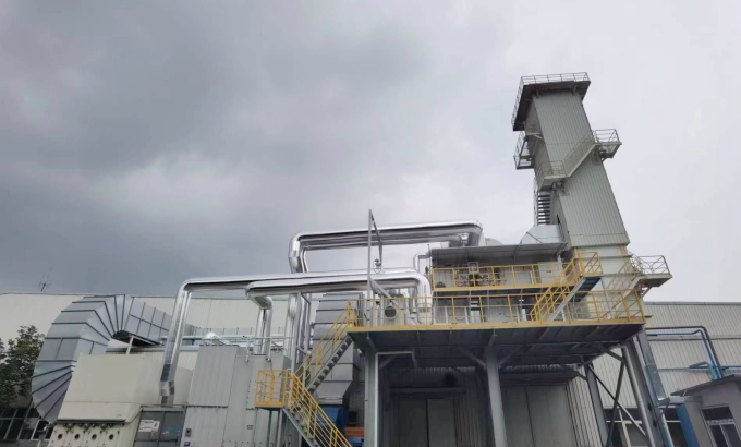 Dự án Bánh xe Zeolite + RTO buồng sơn máy công trình – Công ty Công nghiệp nặng Weichai Lovol Sơn Đông