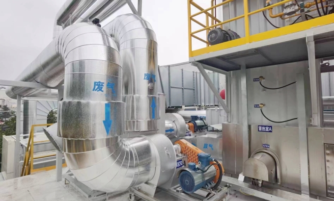 Dự án Bánh xe Zeolite + RTO buồng sơn máy công trình – Công ty Công nghiệp nặng Weichai Lovol Sơn Đông