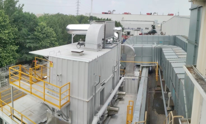 Dự án Bánh xe Zeolite + RTO buồng sơn máy công trình – Công ty Công nghiệp nặng Weichai Lovol Sơn Đông