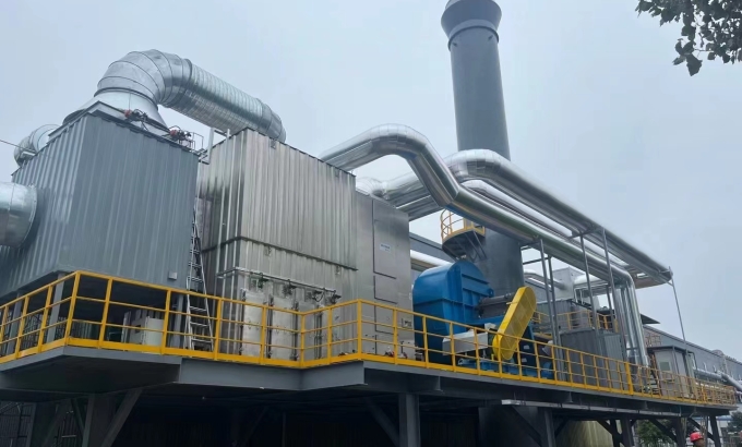 Quy trình xử lý khí thải xưởng phun sơn (Paint Spraying Workshop Waste Gas Treatment)   