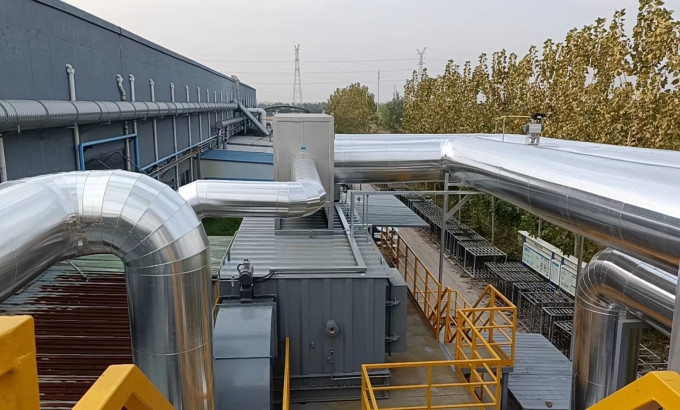 Dự án Bánh xe Zeolite + RTO buồng sơn phụ tùng ô tô – Công ty Ô tô Zhongke Ruier Giang Tô
