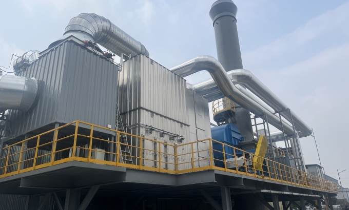 Dự án Bánh xe Zeolite + RTO buồng sơn phụ tùng ô tô – Công ty Ô tô Zhongke Ruier Giang Tô