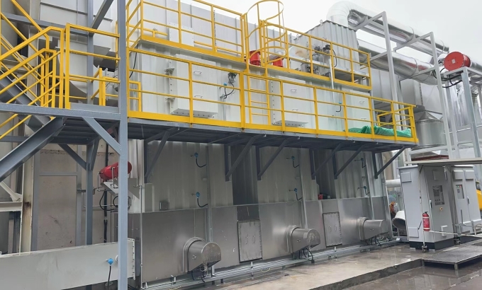Dự án Bánh xe Zeolite + Lò RCO/RTO dây chuyền tráng phủ màng trang trí – Công ty Jixing Thượng Hải