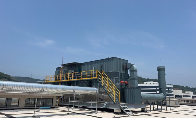 Dự án lò RTO xử lý khí thải hóa chất tổng hợp – Công ty Công nghệ SanTi Chiết Giang