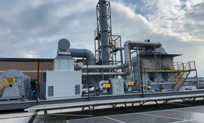Xử lý khí thải nhà máy điện tử (Electronics Plant Waste Gas Treatment)   