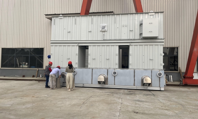 Dự án lò RTO và module hấp phụ xử lý khí phun sơn – Công ty Aisibosheng Thiên Tân