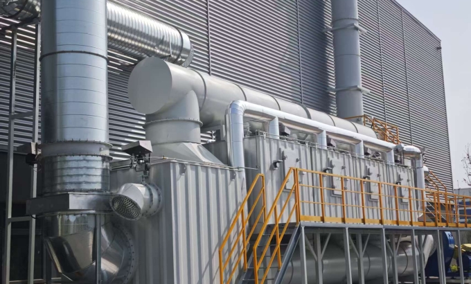 Dự án Than hoạt tính hấp phụ giải hấp + Lò CO sơn kết cấu hàng hải – Công ty Hàng hải Auscore Trấn Giang