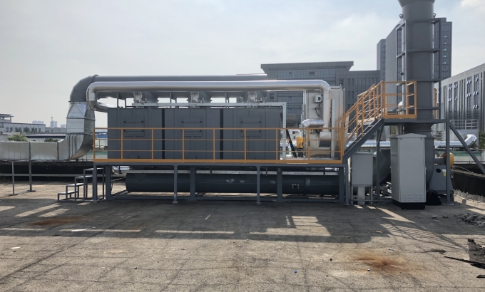 Công nghệ Hấp phụ than hoạt tính + CO (Activated Carbon Adsorption + Catalytic Oxidizer System)   