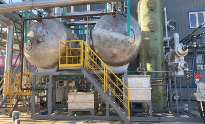 Công nghệ giải hấp hơi nước + ngưng tụ thu hồi VOCs (Steam Desorption + Condensation Recovery System)