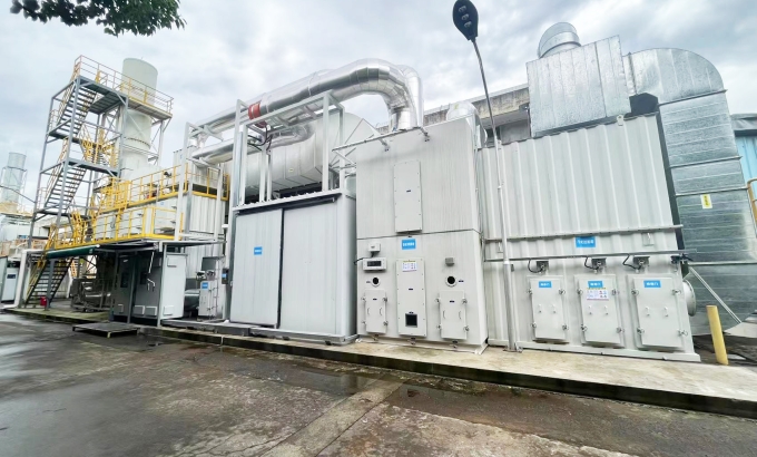 Dự án Bánh xe Zeolite + Lò RCO/RTO dây chuyền tráng phủ màng trang trí – Công ty Jixing Thượng Hải