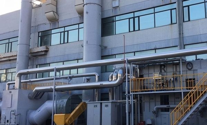 Công nghệ Bánh xe quay Zeolite + RTO (Zeolite Rotor Concentration + RTO System)   