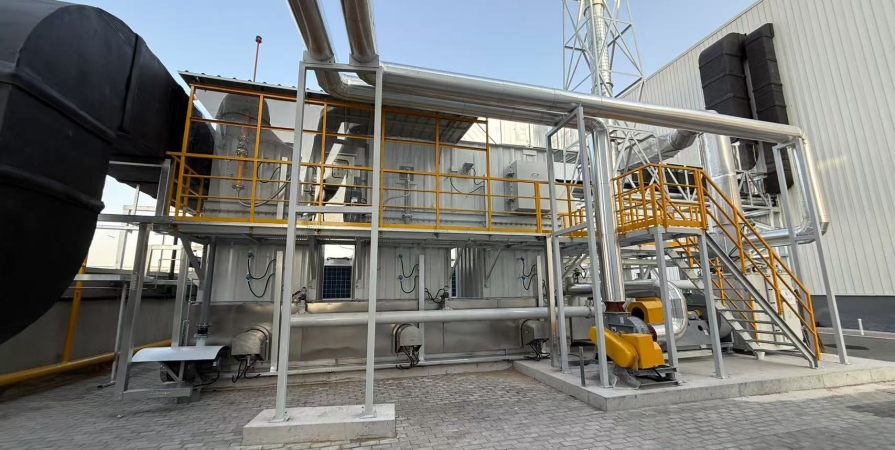 Dự án lò RTO và module hấp phụ xử lý khí phun sơn – Công ty Aisibosheng Thiên Tân