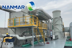 Dự án Bánh xe Zeolite + RTO buồng sơn linh kiện chính xác – Công ty Rongliyan Vô Tích
