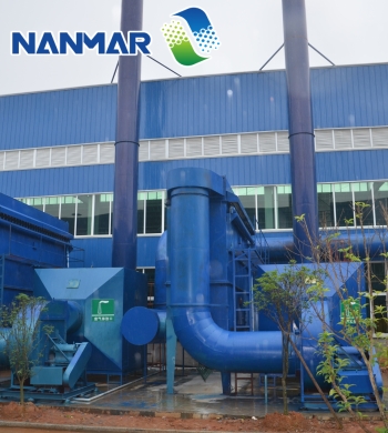Medium effect flame retardant air filter
