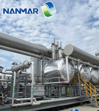 Thiết bị Giải hấp bằng hơi nước + Ngưng tụ thu hồi dung môi (Steam Desorption + Condensation Recovery)