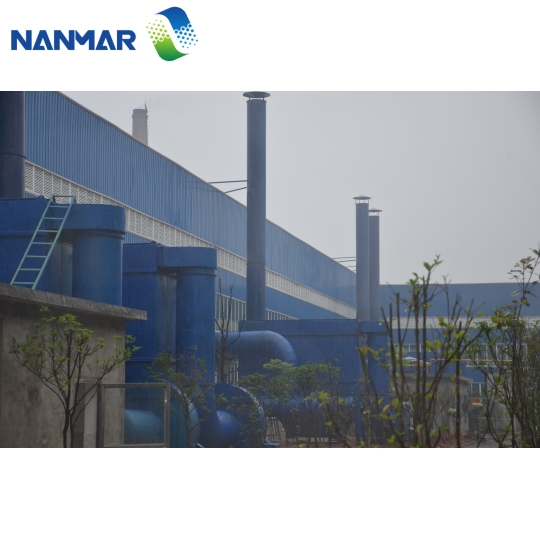 Medium effect flame retardant air filter
