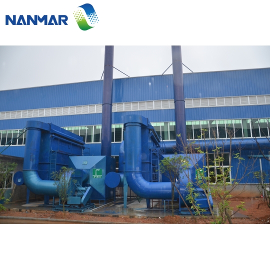 Medium effect flame retardant air filter