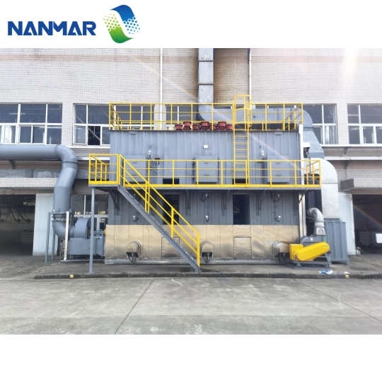 Lò oxy hóa xúc tác tích nhiệt 3 tháp (RCO 3 buồng)   