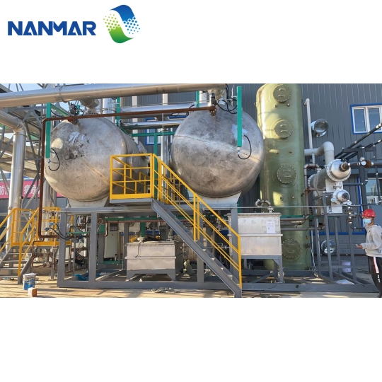 Thiết bị Giải hấp bằng hơi nước + Ngưng tụ thu hồi dung môi (Steam Desorption + Condensation Recovery)