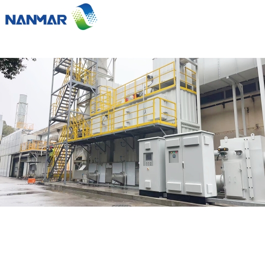 Lò oxy hóa xúc tác tích nhiệt 3 tháp (RCO 3 buồng)   
