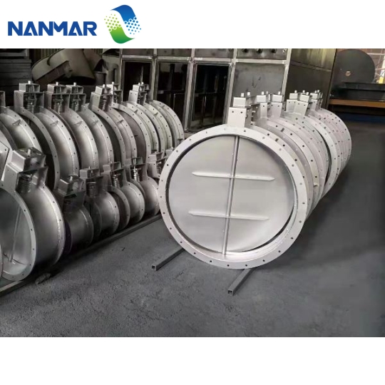 Van bướm thông gió khí nén chuyên dụng (Pneumatic Ventilation Butterfly Valve)   