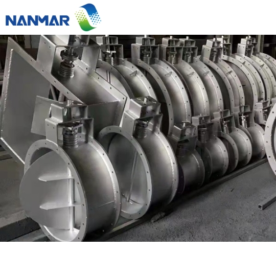 Van bướm thông gió khí nén chuyên dụng (Pneumatic Ventilation Butterfly Valve)   