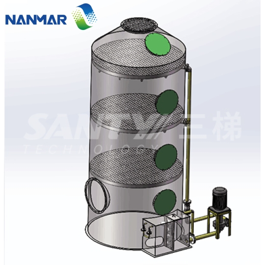Tháp rửa khí ướt Inox (Stainless Steel Scrubber Tower)  