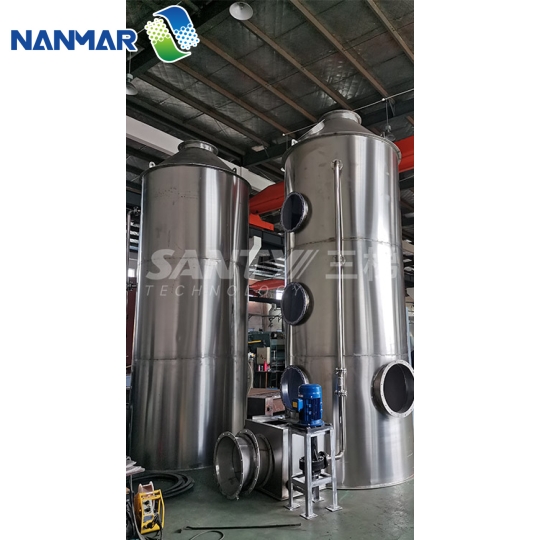 Tháp rửa khí ướt Inox (Stainless Steel Scrubber Tower)  