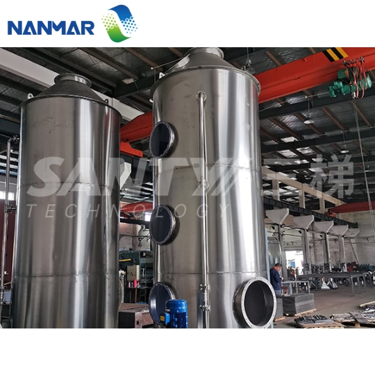Tháp rửa khí ướt Inox (Stainless Steel Scrubber Tower)  