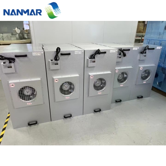 Cụm quạt lọc trần FFU (Fan Filter Unit)   